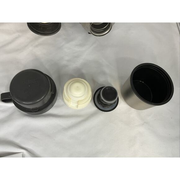 VTG VINTAGE DUNKIN DONUTS THERMOS1 L & VILDMARK STEEL THERMOS 0.5 L - Picture 7 of 7